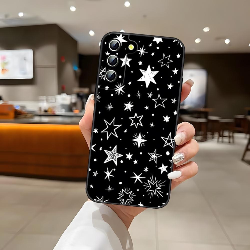 Fashion INS Stars Phone Case For S25 Samsung S26 S24 Ultra S22 S23 S20 Fe S21 Plus A54 A34 A16 A53 Back Cover