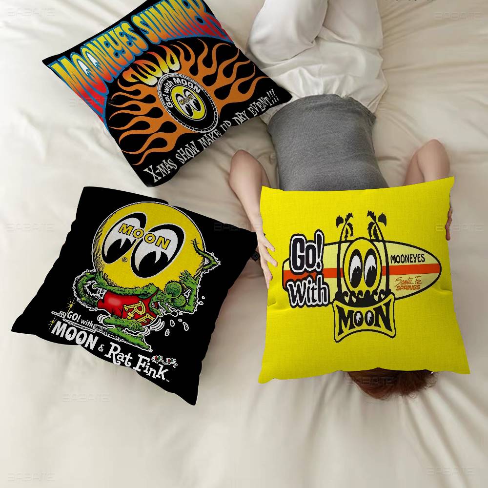 Mooneyes Amine Pillowcases Home Bedding Decorative Pillow Cover Wedding Super Soft Pillow Case