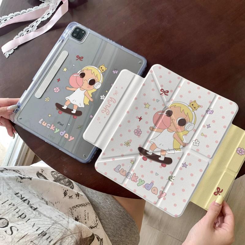 Ins Style Polka Dot Tablet Side Stickers IPad 10th 11th Gen Pro 11 12.9
