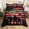 Yellow Maple Leaf French Bulldog Microfiber Bedroom Comforter Cover with Pillowcases Lovely Pet Dog Bed Sets for Girl Boy Teen