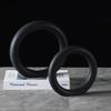 Minimalism Ceramic Circle Abstract Crafts Desk Decoration Modern Artwork Porcelain Ring Ornaments Home Room Aesthetic Decor