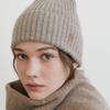 Halden Logo Pendant Angora Beanie (C030_dark Beige)