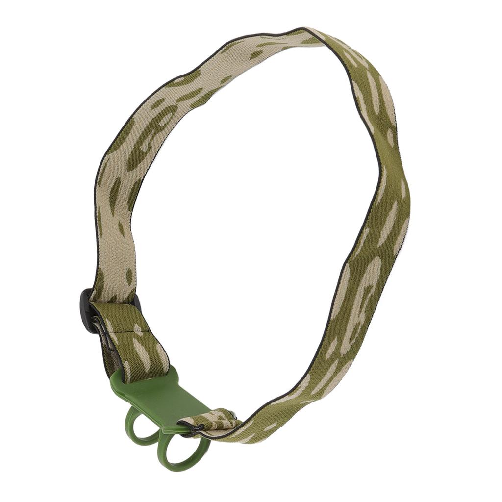 Elastický popruh na čelovku Nastavitelný pásek na čelovku Venkovní jezdecký popruh na čelovku pro 22 až 32 mm