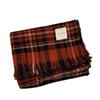 Christmas scarf women's winter senior sense versatile red plaid scarf student couple thickened warm shawl