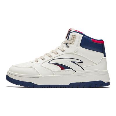 982 Fleece Casual Trendy Warm Non-Slip Wear-Resistant High-Top Sneakers Men Sneakers White Blue Red 112448961-1