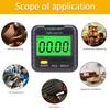 Magnetic Digital Angle Finder Protractor Inclinometer Mini Digital Level Angle Gauge Fast & Stable Measurement Tool
