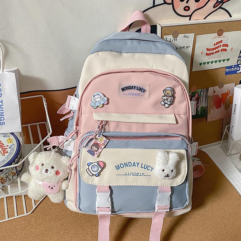 Grundschüler  Frisch und Frisch Mittelschüler  Rucksäcke in Kontrastfarben für Mittelschüler