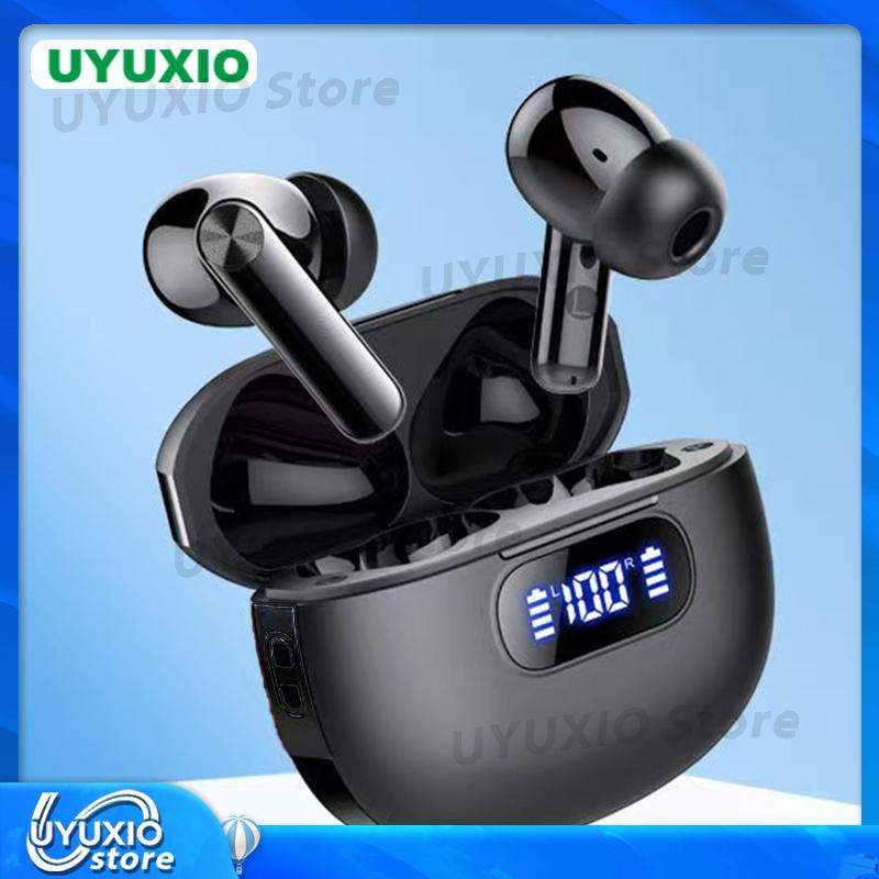 UYUXIO Real Time AI Translating Ear Buds with 144 Languages TWS Online Translation Headphone Earphone EarBuds with Screen New