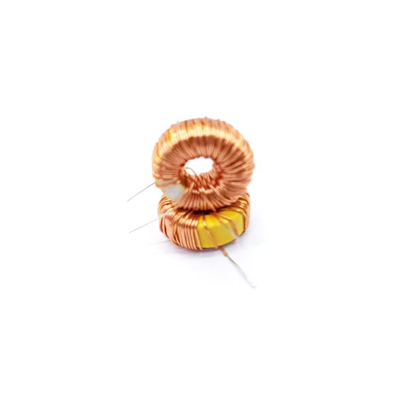 Yellow-White Differential Mode Inductor T60-26, 500uH, 0.4mm Wire, Single Winding, 103 Turns, 2A
