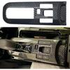 Gear Shift Collar for 2023 Toyota Prius 60 Series Modified Frame Center Console Panel ABS Carbon Fiber Style