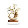 Minimalist Luxury Mother'S Day Desktop Flower Acrylic Art Decoration