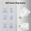 Tuya Wifi Smart Socket EU Plug 16A Power Monitor Remote Control SmartLife APP Works with Alexa Yandex Alice Google Assistant