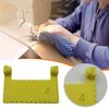 Clip-On Sewing Guide Edge Stitch Lock And Sewing Gauge Hand Sewing Stitch Guide for Beginners Straight Stitches DIY Crafting