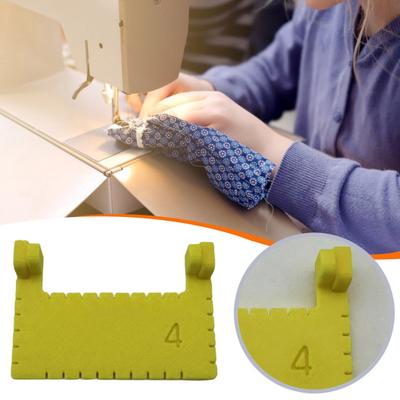Clip-On Sewing Guide Edge Stitch Lock And Sewing Gauge Hand Sewing Stitch Guide for Beginners Straight Stitches DIY Crafting