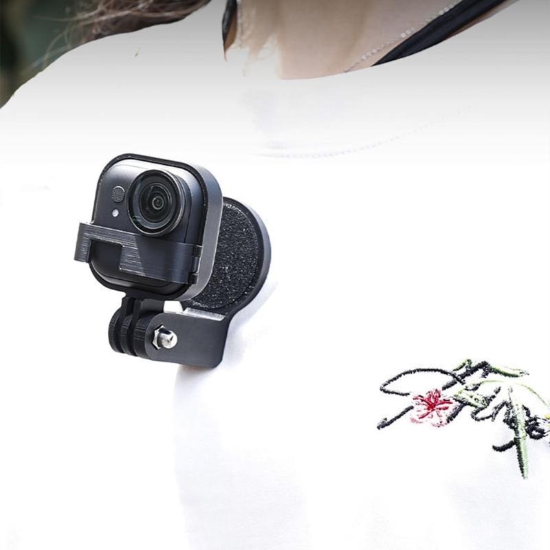 Adjustable Tripod Compatible Magnetic Base For 360 GO Ultra Cameras Featuring Tool Less Installation