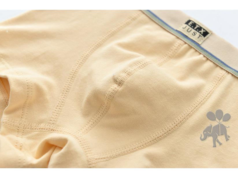 ETX Boys' Mid-Waist Boxer Briefs - Class A, Solid Color, Baby To Big Kids, Comfortable Four-Corner Shorts