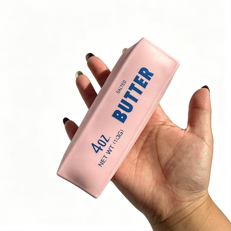Baston de unt Squishy Mingiuță Anti Stres Jucărie Fidget Jucărie Crocantă de Strâns Blocuri Rotunde Umplute ASMR Eliberare Anti Stres Mână Relaxare Jucărie Cadou
