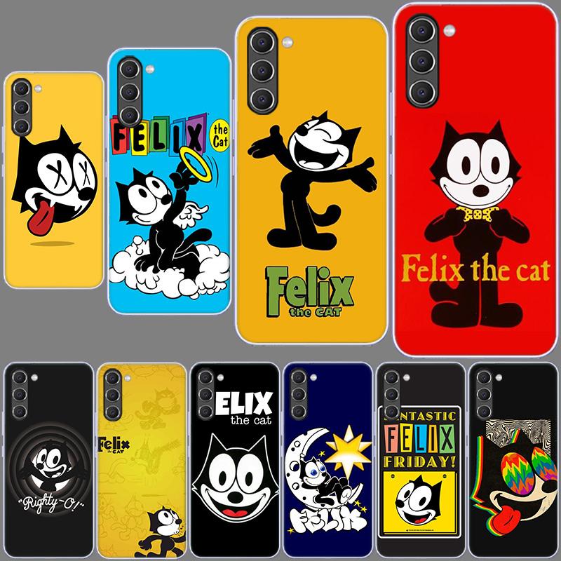 

Забавный чехол для телефона F-Felix the Cats для Samsung A54 A14 A24 A34 A17 A37 A57 A55 A35 A25 A15 A13 A23 A33 A53 A07 A05S A04S A03 A73 Samsung A25 золотой