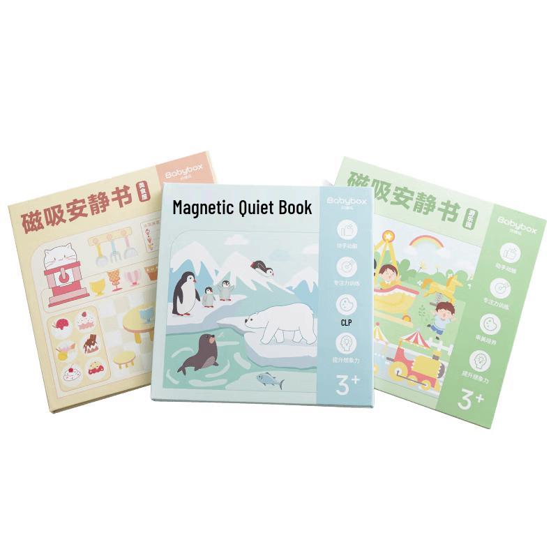 BABYBOX Educational Quiet Books for Kids