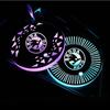 EMIW1 7 Colors LED Car Drinks Holder Water Logo Cupmat Coaster for SKODA Superb Kamiq Octavia A5 Fabia Rapid Yeti Kodiak Accessories