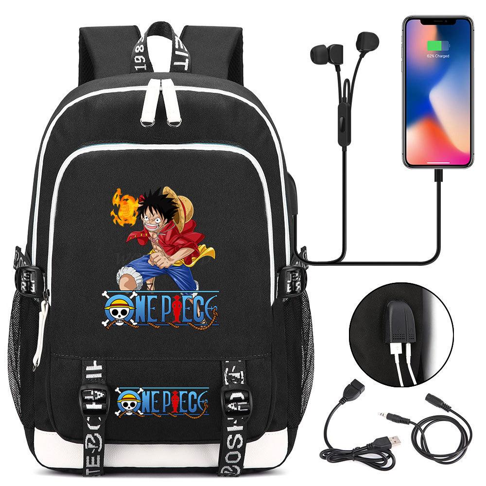 Primary And Secondary School Students Schoolbag Riman Personalized Printing Youth Leisure Travel With Usb Backpack