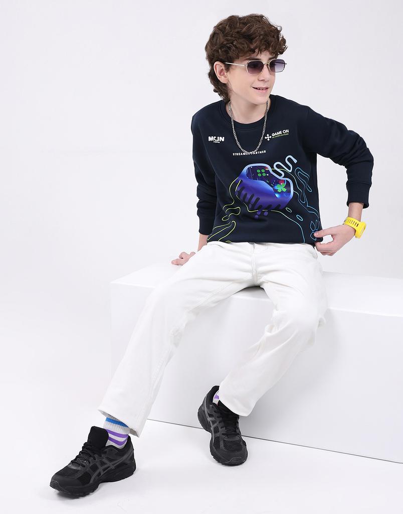 MONTE CARLO Boy's Regular Fit Sweatshirt