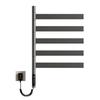 Wall Mounted Rotating Electric Heating Towel Bar Home Bathroom Intelligent Constant Temperature Drying Towel Rack