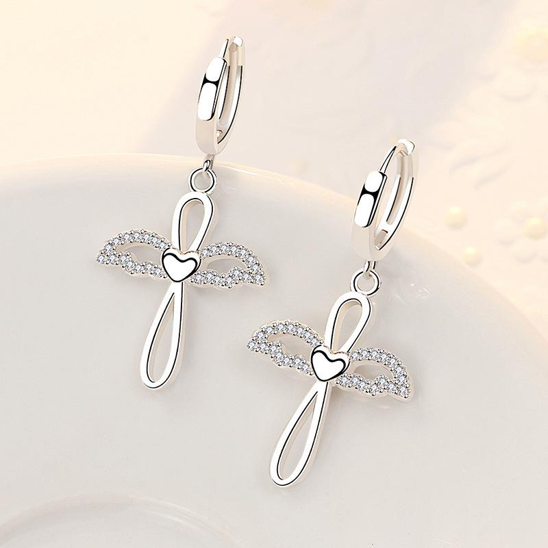 Lindon Copper Alloy Zircon Earrings Drop Earrings For Women Wedding Party Gifts