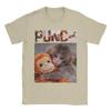 Leisure Punch Monkey Cute TShirts for Unisex Crew Neck Cotton T Shirt Short Sleeve Tees Summer Clothes