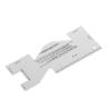 Metal Sewing Ruler Aluminium Alloy Light Flexible Portable Accurate Hand Measuring Gauge for Quilting Embroidery Craft