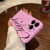 Luxury Letter Lucky Leopard Glossy Film Hard PC Phone Case for Google Pixel 7 7a 8 8a 9 9a Pro XL 5G