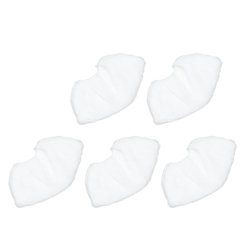 5 bucăți tampon de mop cu abur din microfibră pentru mop cu abur, parte pentru duză de abur pentru Karcher SC1 SC2 SC3 SC4 SC5 SV7