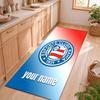 Esporte Clube Bahia Customizable name kitchen floor mat easy to clean and wipe down Suitable for kitchens living rooms and entryways—a perfec