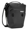 Thule sacoche de vélo noir pour femme et homme - shield pannier 22l single 207038