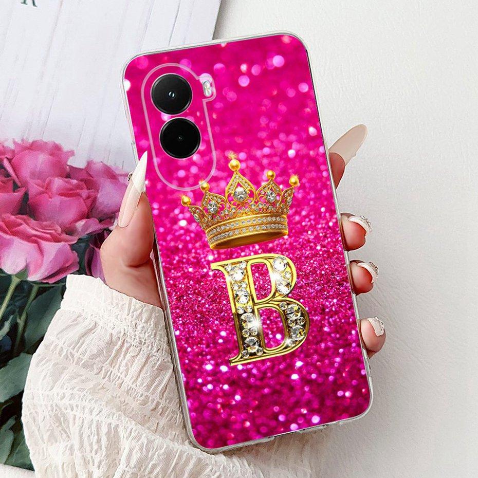 Fashion Letter Phone Case For Xiaomi Poco M7 Plus / Poco M7 4G Soft Silicone TPU Cases For PocoM7 4G M7Plus Back Covers Bumpers