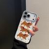 2-In-1 Polka Dot Dachshund with Lens Film for iphone17Promax Mobile Phone Case Apple 16Pro/11