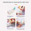 Paper Circle Cutter,Adjustable Circle Paper Cutter Tool,Easy Precise Circular Cut Diy Craft Cutting Tool For Circular Paper Cuts