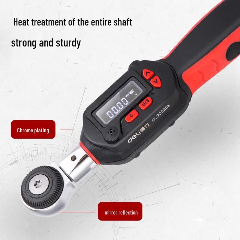 Deli 1/4 inch Digital Torque Wrench