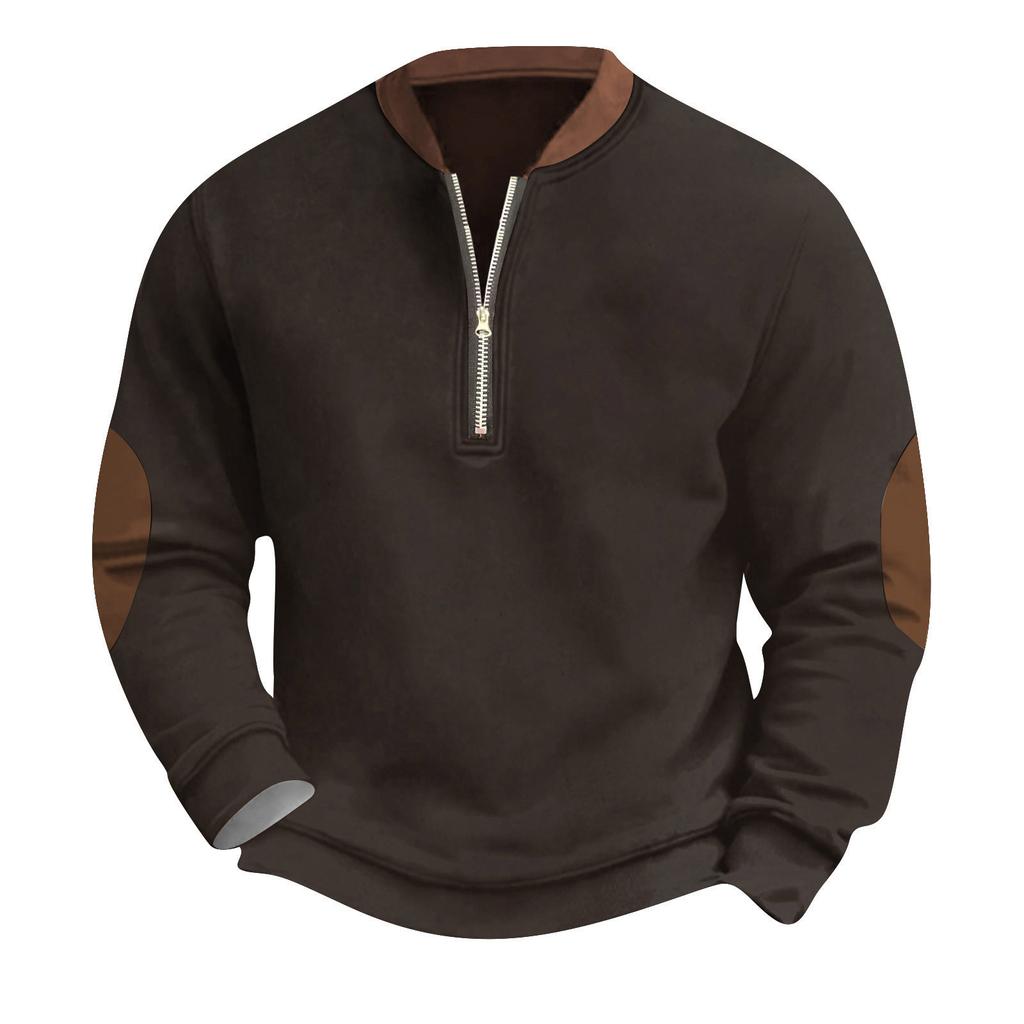 Lässiges Retro-Sweatshirt mit Farbverlauf für Herren