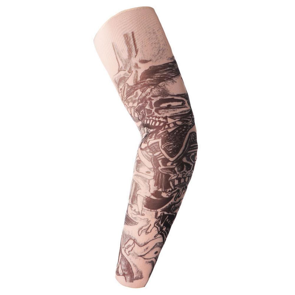 Outdoor Cooling Sleeves Sunscreen Uv Protective Breathable Tattoo Arm Sleeves For Fishing Running Cycling