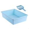 Cat Litter Box, Low Profile Box for Small And Medium Cats,