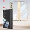 For Samsung Z Fold8 Phone Case, Electroplated Case Film, Integrated Phantom Stand, Z Fold8 Folding Screen Protective Case