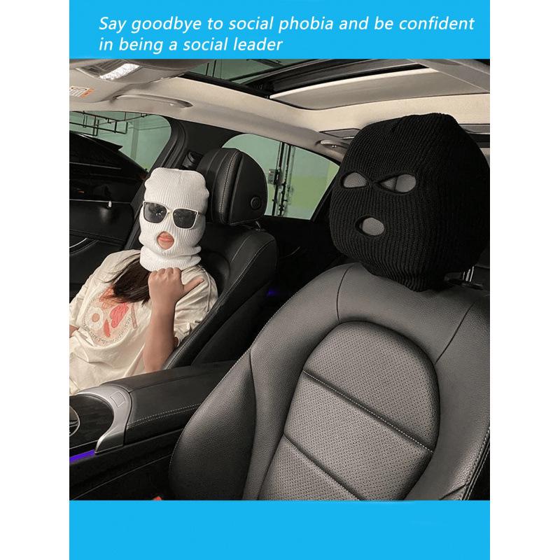 2026 Z8062 Universal Vehicle Headrest Cover - Compatible with Most Models