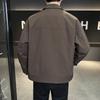 Men'S Coat Spring New Lapel Handsome Tooling Youth Jacket Versatile Fashion Trend Top Handsome