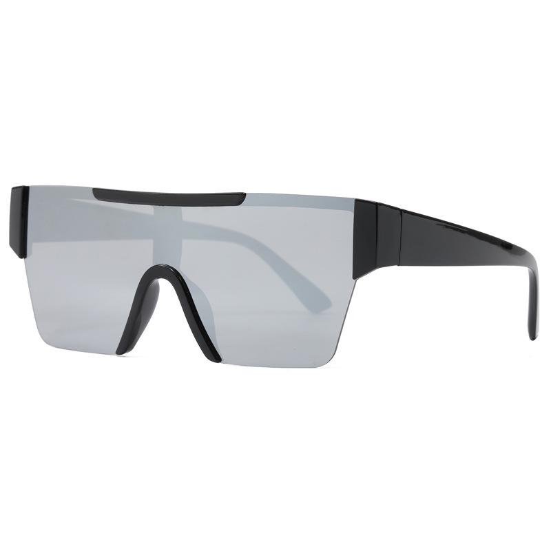 Unisex Futuristic Sunglasses: Windproof Cycling Goggles & UV Protection for Outdoor Adventures