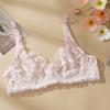 34-40 B/C Cup Plus Size Women Push Up Bra Lace Hollow Out Bralette Underwired Embroidery Lingerie Non-padded Sexy Underwear