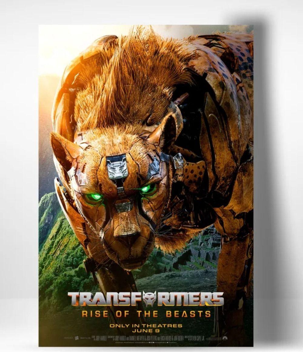 

Transformers Rise of the Beasts Metal Poster, Movie Wall Art 20x30cm