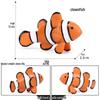 Marine Animal Simulation Model Figures: Shark, Dolphin, Hammerhead, Crab, Squid, Starfish for Kids' Education