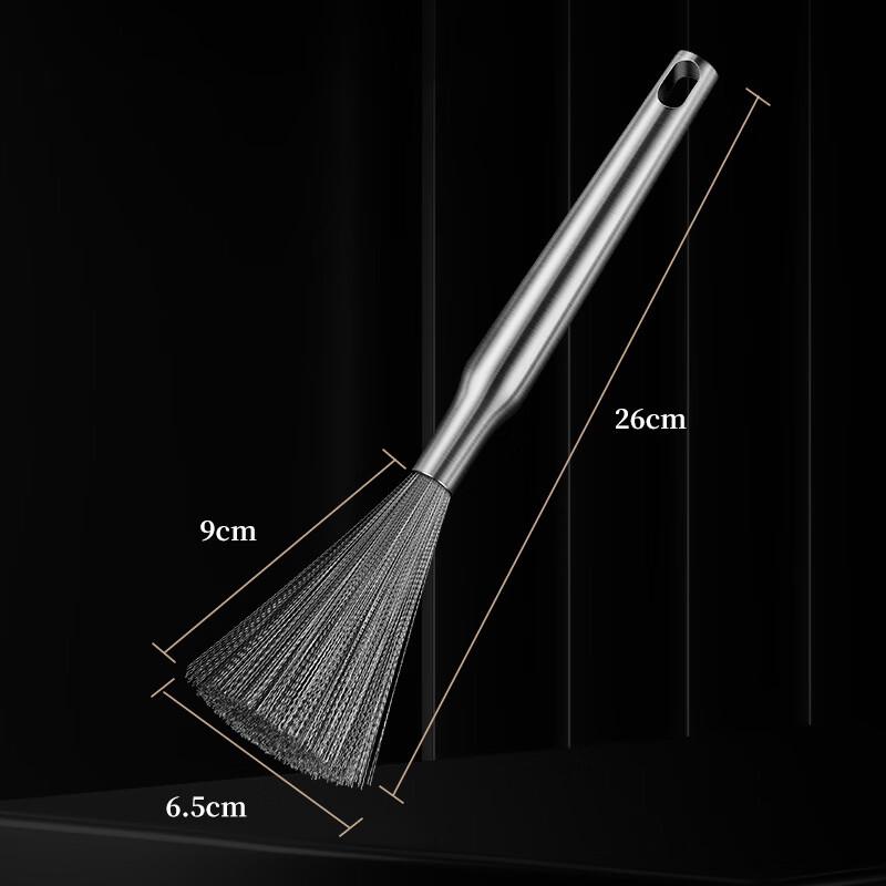Long Handle Steel Wire Pot Scrubber (3-Pack)