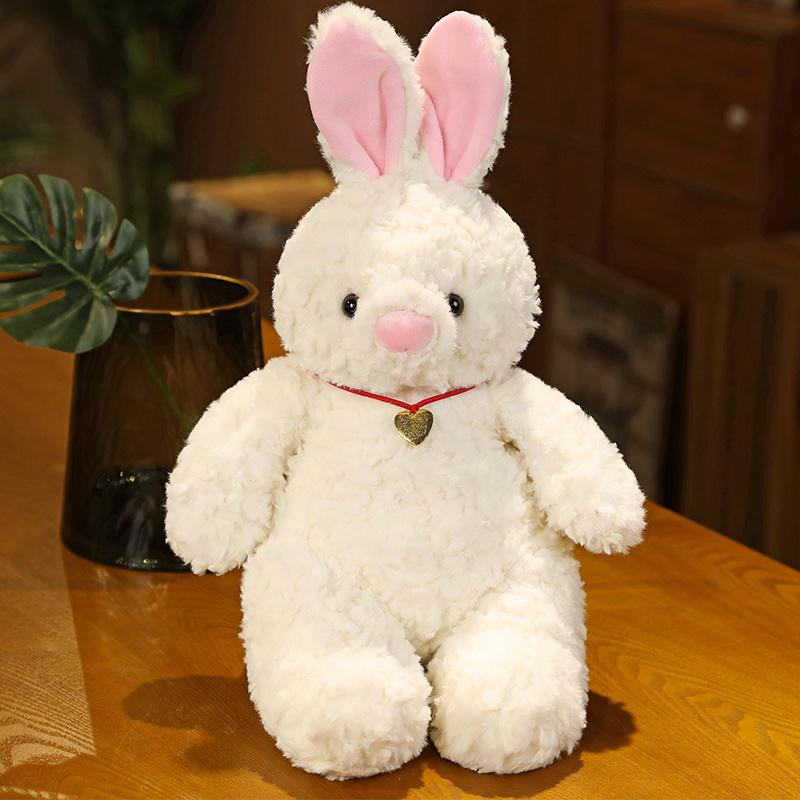 303850Cm Lovely Plush Panda Bear Rabbit Toys Fluffy Animal Pillow Stuffed Soft For Children Girlfriend Birthday Xmas Gift